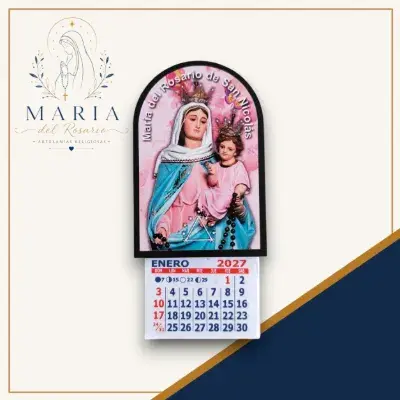 Calendario Cupula Con Iman Maria Del Rosario por mayor - 43